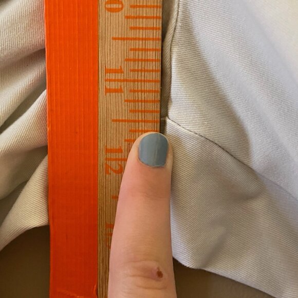 J. Jill Stretch Pants Size 16 Petite Off-White Business Casual Cotton Blend - Picture 6 of 10